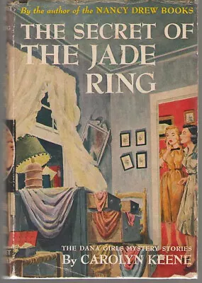 Dana Girls (Original Run) #15 - Secret Of The Jade Ring - Carolyn Keene HB/DJ • $30