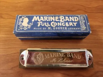 Harmonica 40 Reeds Marine Band Full Concert M. Hohner  C  • $25