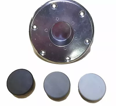£4.95 • Buy Recess Island Table Leg Base  Bung Motorhome Caravan Campervan - Black
