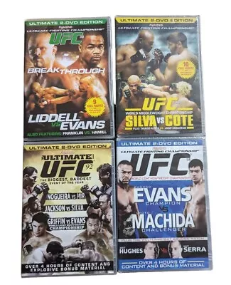 UFC Martial Arts DVD Collection 88 90 92 & 98 New & Sealed • £9.99