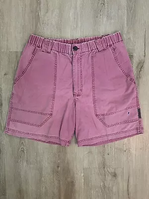 Vintage Ocean Pacific Op Classics Pink Mens M Shorts Cotton Distressed Surf 7” • $23.89