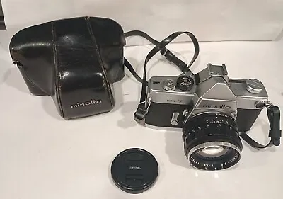 Minolta SR-7 Late Model Film Camera Auto 58mm F1.4 JAPAN • $88