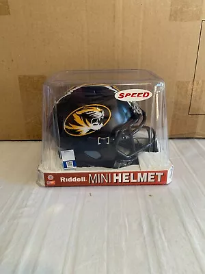 Missouri Tigers NCAA Riddell Speed Black Mini Helmet • $39.99