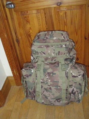 £44.99 • Buy Army MOD Cadet 50 Litre Bergen/Rucksack/Backpack, MTP,