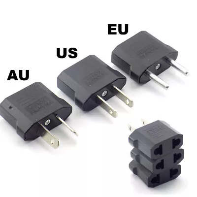 $1.10 • Buy US EU To EU/UK/AU/US Plug Travel Wall AC Power Chargers Outlet Adapter Converter