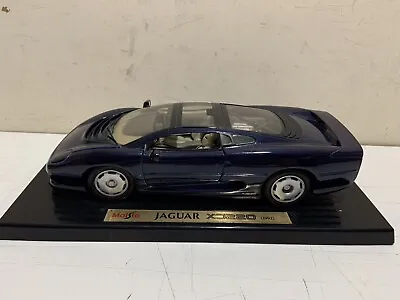 1:18 Scale Diecast Model Car Maisto 1992 Jaguar XJ220 • £12.50