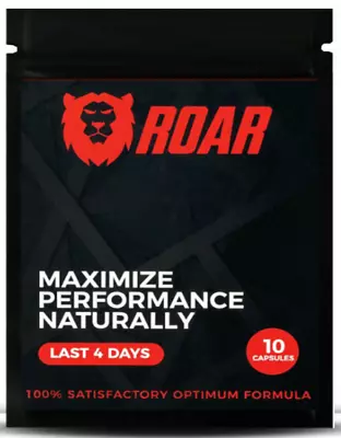 ROAR - Natural Male Energy (10 Pills) Man Enhancer - Amplifier For Performance • $29.95