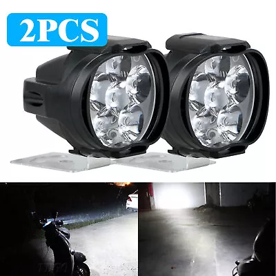 2Pcs Universal Car SUV Motorcycle LED Waterproof Lights Fog Light Headlight Lamp • $9.98