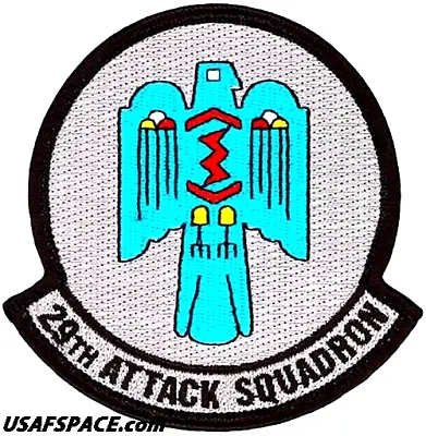 USAF 29th ATTACK SQ - MQ-9 REAPER - Holloman AFB NM - ORIGINAL HERITAGE PATCH • $11.95