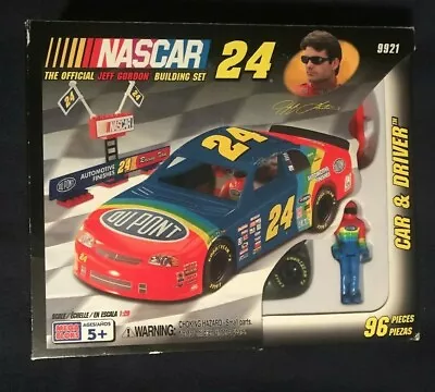 Mega Bloks 9921 NASCAR #24 Jeff Gordon 96-Piece Set - NIP • $29.89