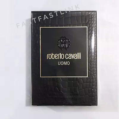 ROBERTO CAVALLI  UOMO EDT 100ml SPRAY MENS FRAGRANCE…NEW SEALED BOX+ GENUINE • $79.99