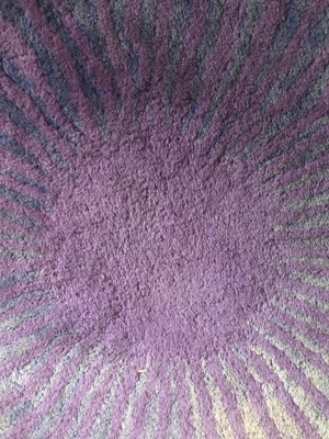 £500 • Buy Verner Panton (1969) 100% Wool Circular Rug For Habitat