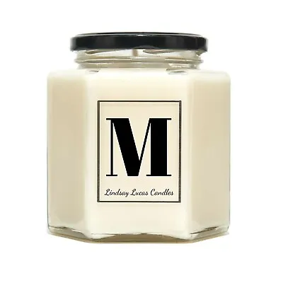 Letter M Alphabet Scented Candle • £23.81