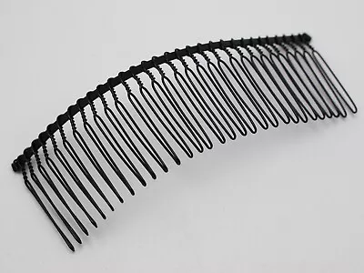 5 Metal 30-Teeth Hair Side Combs Clips Large 110mm Craft Women'sHair Accessories • £3.77