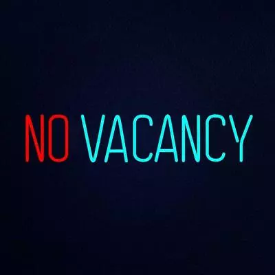 $230 • Buy 32 X6  No Vacancy Flex LED Neon Sign Light Party Wall Acrylic Décor M582
