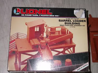 Lionel - 6-12706 027 Barrel Loader Building  O Scale - Model Train Accessory • $19.99