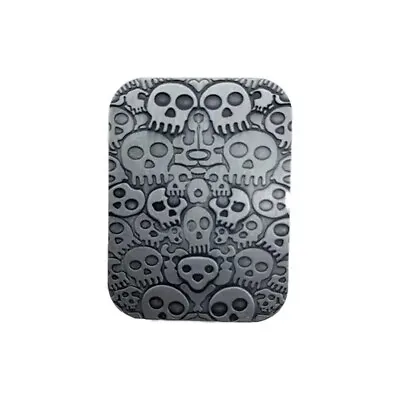 Magnetic Metal Fidget Toy Skull Clicker Poker Slider Haptic Card For Adult #B3 • $20