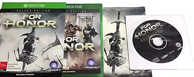 For Honor Deluxe Edition For Xbox One - Lithograph & Soundtrack - COMPLETE • $25