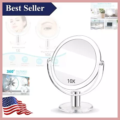 Versatile Double-Sided 10X Magnifying Mirror - Beauty Detailing Essential • $29.95