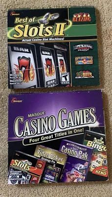 Casino Games- Best Of Slots II(Pc CdRom) • $17.99