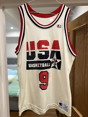 £200 • Buy Vintage 1992 Team USA Dream Team Michael Jordan Jersey By Champion 44 Large