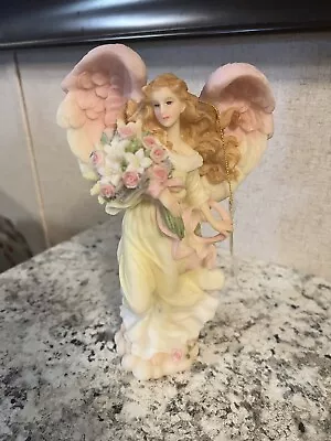 Seraphim Classics Angel Figurine Samantha  Blessed At Birth  #78121 Roman 1997 • $11.99