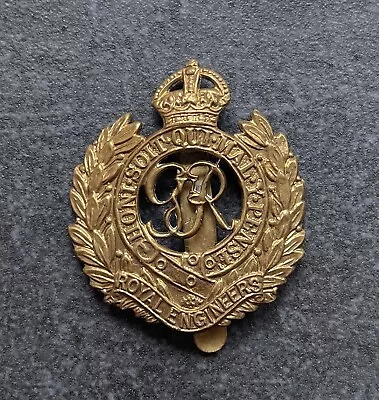 £7 • Buy Genuine WW2 Royal Engineers Cap Badge