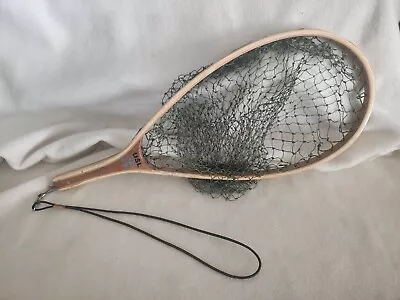 Vintage Wood Trout FLY FISHING HAND NET JSL Olympic Sporting Cabin Lodge Decor • $29.99