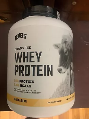 Levels Grass Fed 100  Whey Protein No Hormones Vanilla Bean 5LB • $29.99