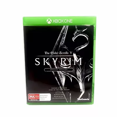 Xbox One The Elder Scrolls V Skyrim Special Edition + Map • $17.60