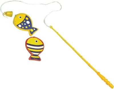 £2.49 • Buy Mini Magnetic Fishing Game Kids Fun Game Loot Bag Filler Party Game 2 Fish Rod