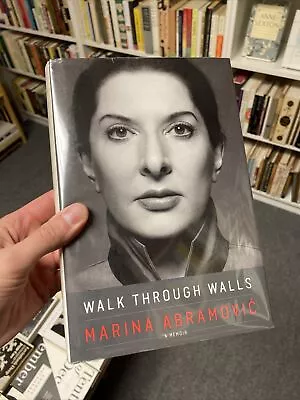 *SIGNED* Marina Abramovic Walk Through Walls First Edition HCDJ • $110