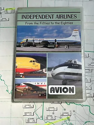 Independent Airlines 1950 - 1980 Dvd / Pc Court Line Bua Invicta Air Spain Avion • £19