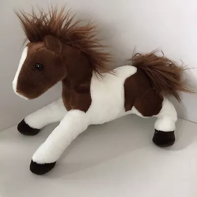 Aurora Tola Brown Horse Plush Flopsie Cuddly 31477 Soft Toy Pony Teddy • £11.99