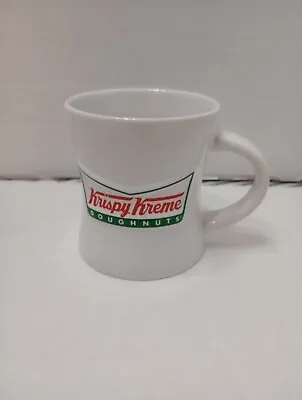 Krispy Kreme Donuts Vintage Heavy Thick Restaurant Ware Coffee Mug Cup Logo EUC • $9.99