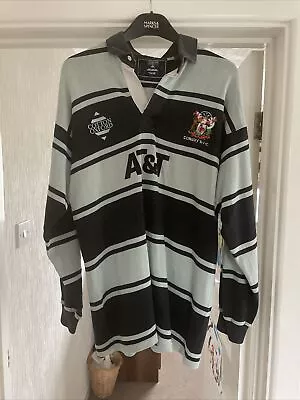 Vintage Cardiff Rugby Shirt Cotton Oxford Medium • £75