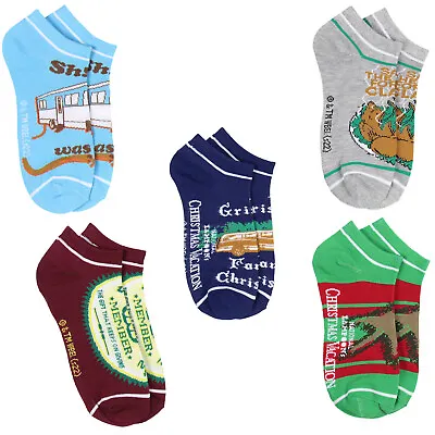 National Lampoon Christmas Vacation Adult Mix And Match Ankle Socks 5 Pk • $17.95