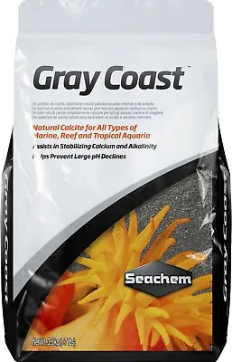 Seachem GRAY COAST PEARL BEACH MERIDIAN Sand MARINE Aquarium SUBSTRATE Argonite • £15.20