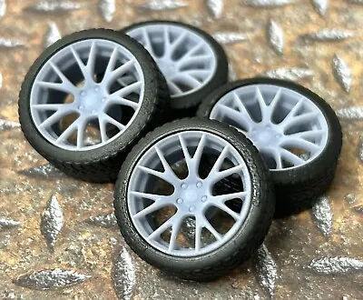 Resin 21/20 Inch “Dodge Hellcat ” Model Car Wheels/Tires 1/24 Scale • $16.99