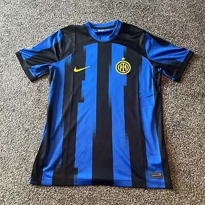 NIKE Inter Milan Home Shirt 23/24 Medium • £40