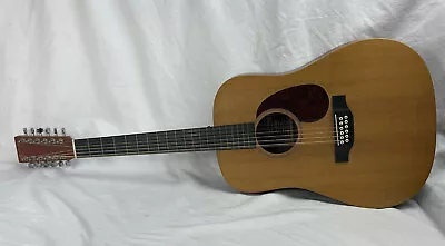 Used Martin D12X1AE 12-String Acoustic/Electric Natural Blonde Wood • $549.92