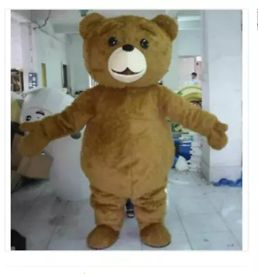 2023 Teddy Bear Of TED Adult Size Halloween Cartoon Mascot Costume Fancy DressA6 • $159.98