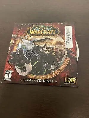 World Of Warcraft: Mists Of Pandaria Windows/Mac:2012 DVD Disc 1 Video Game • $12.99