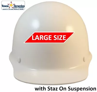 MSA Skullgard Large Cap Style With StazON Suspension - White • $126