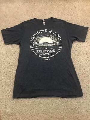 Mumford & Sons Hollywood Bowl Official Tour 2012 T-shirt Size Large • $38