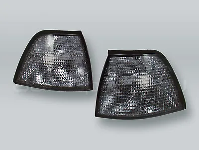 DEPO Smoke Corner Lights Parking Lamps PAIR Fits 1992-1998 BMW 3-Series E36 4DR • $45.90