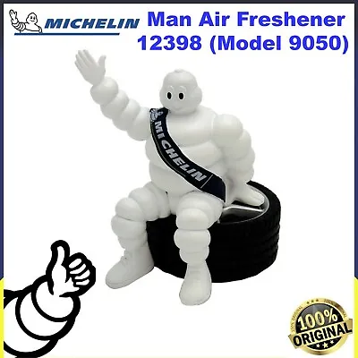 4  Michelin Man Doll Bibendum Figure Car Air Freshener Sit On Tire Collectible  • $19.95