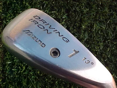 Mizuno DRVING IRON 13* Oversize Hybrid Golf Club W Factory S Steel Shaft & Grip • $69