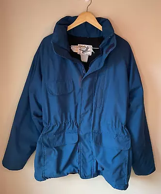 Cabela's Vintage Premier Northern Goose Down Goretex Coat Men's L Puffer Jacket • $60