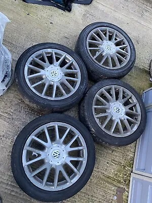 17” 5x112 VW GOLF MK5 GT TDI TSI 17  ALLOY WHEELs Alloys With Tyres Caddy • $347.31